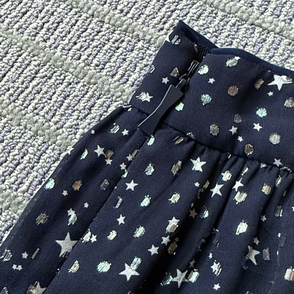 Kate spade silk night sky lures skirt silk women 4 - Picture 6 of 6